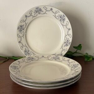 Vintage Johann Haviland Bavaria Rhineland dinner plates Set of 4